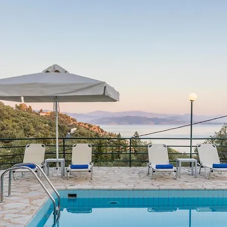 Villa Andonis Nissaki Large With Large Pool ,spectacular View Very Near To The
