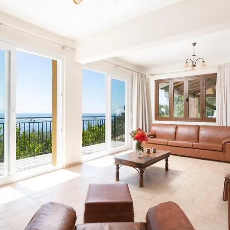 Villa Andonis Nissaki Large With Large Pool ,spectacular View Very Near To The Nisaki (Corfu)