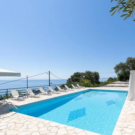 Villa Andonis Nissaki Large With Large Pool ,spectacular View Very Near To The *