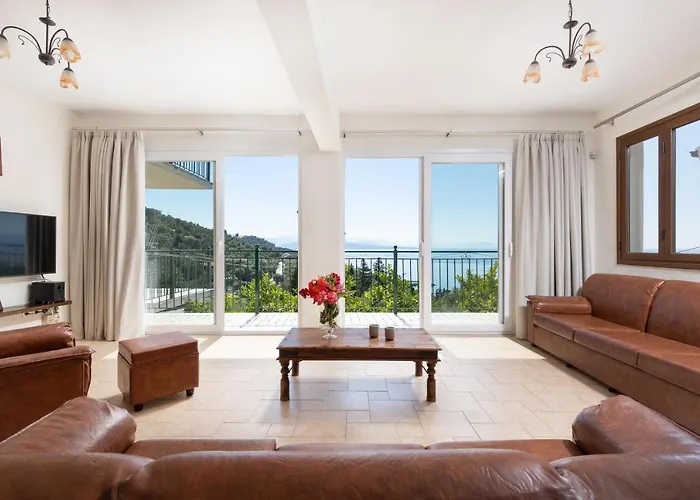 Andonis Nissaki Large With Large Pool ,spectacular View Very Near To The *