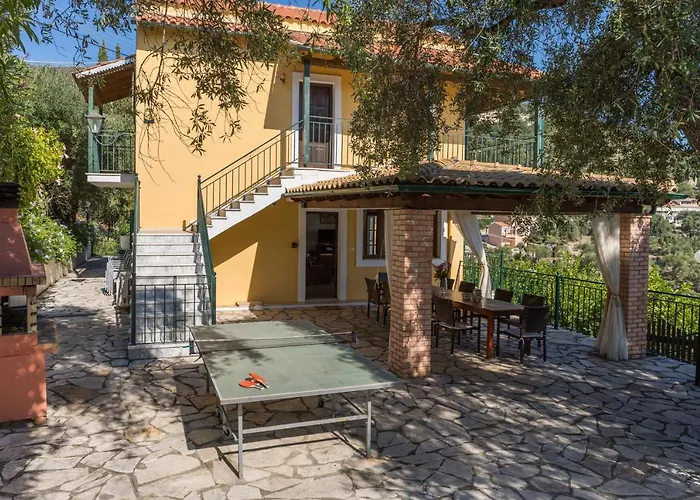 Andonis Nissaki Large With Large Pool ,spectacular View Very Near To The Villa *