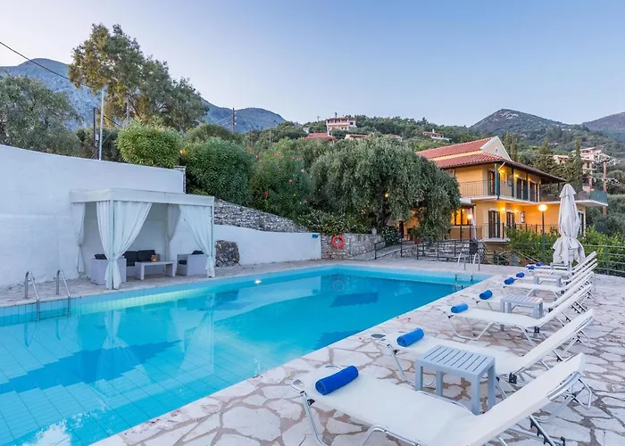 Villa Andonis Nissaki Large With Large Pool ,spectacular View Very Near To The Nisaki (Corfu)