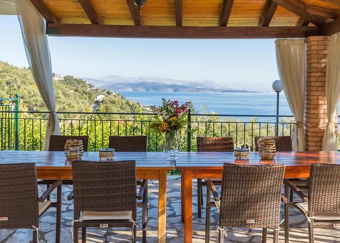 Andonis Nissaki Large With Large Pool ,spectacular View Very Near To The Villa Nisaki (Corfu)